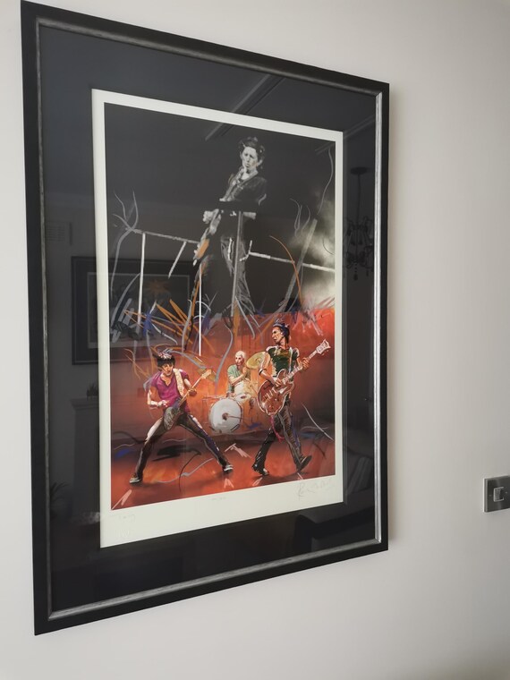 On Stage Suite - Twang Painted and Signed by Ronnie Wood ( Rolling