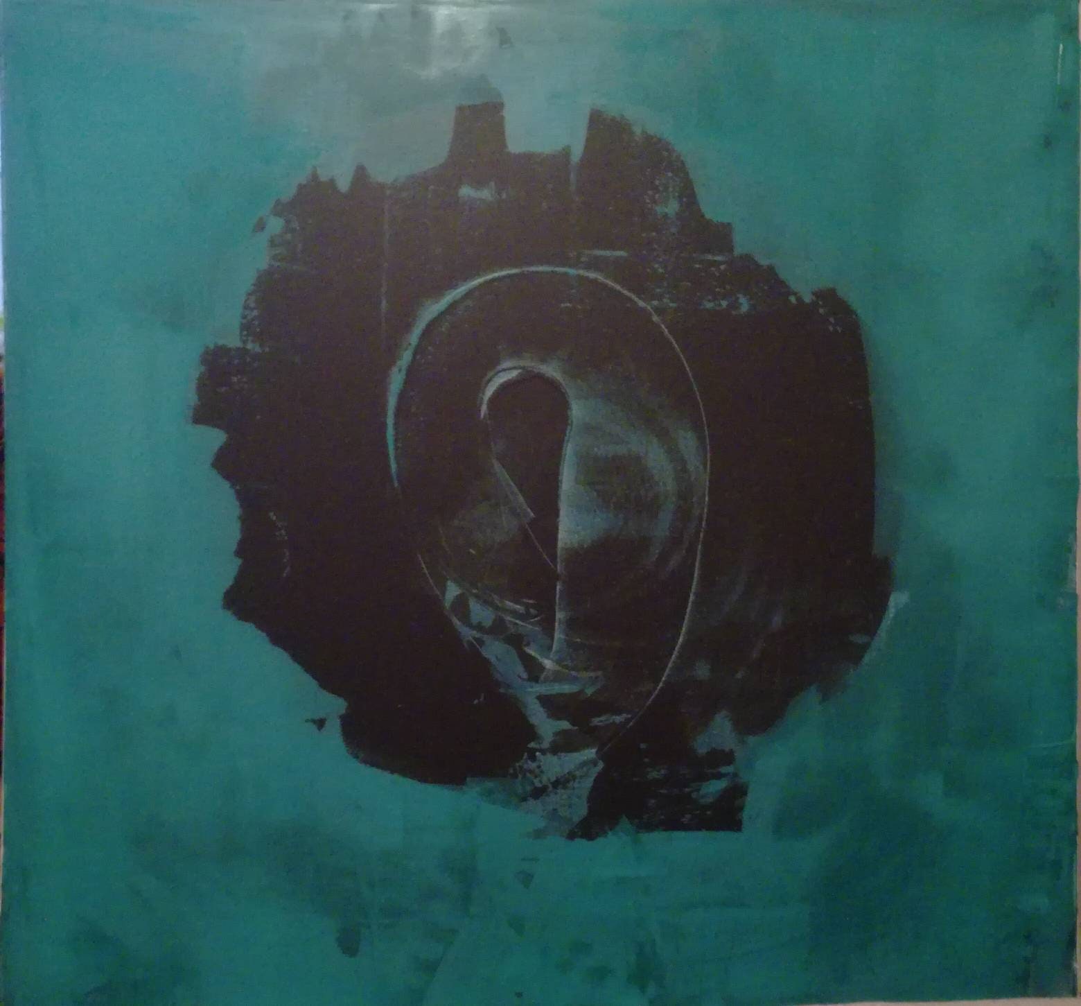 Large Contemporary Abstract Hand Painting Wall Art Decor Green