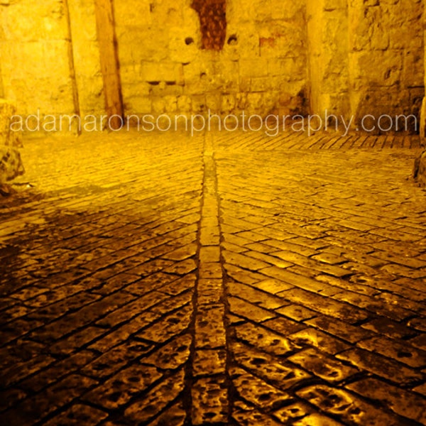 Photograph just inside the Lions Gate entrance to the old city of Jerusalem, Israel