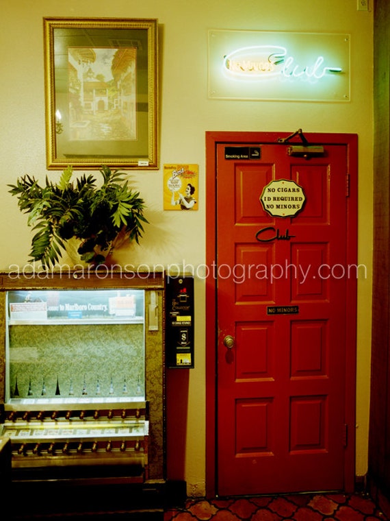 Photograph Of Club No Minors In El Patio Restaurant Houston Etsy