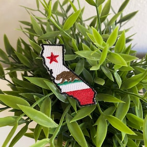California State Flag Iron-on Patch