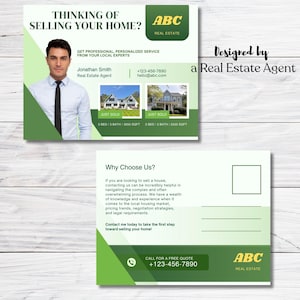 Real Estate Postcard, Listing Prospecting, Realtor Marketing Template, Real Estate Agent Postcard, Listing Marketing, Digital Canva Template