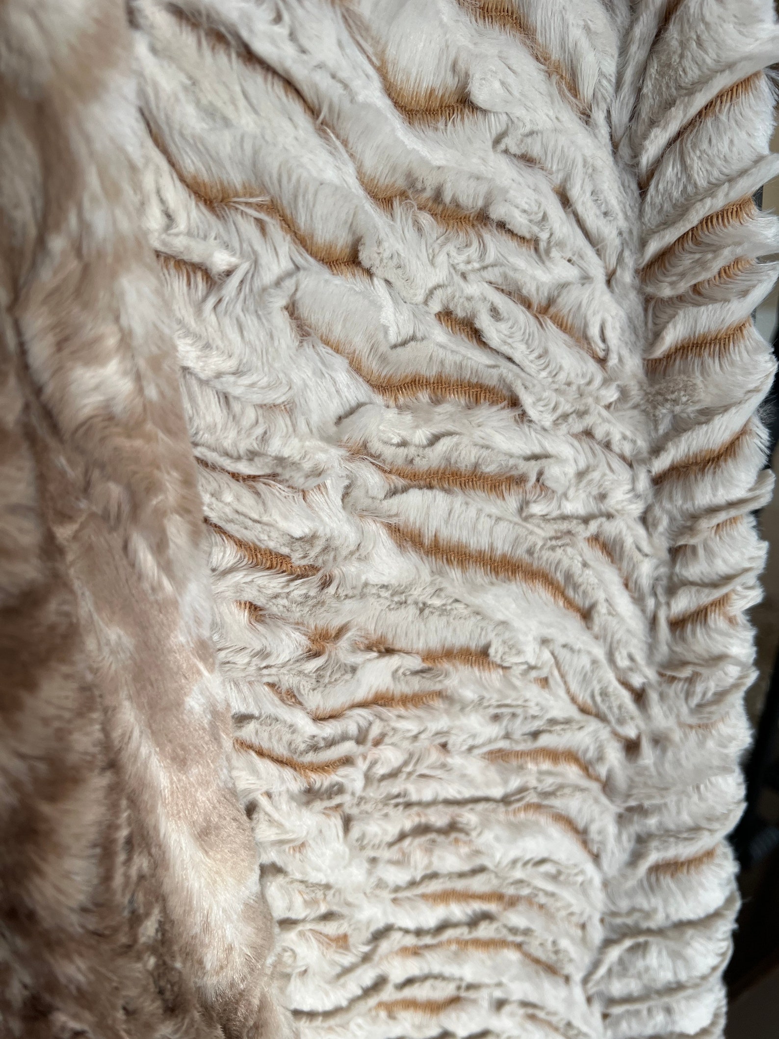 Faux Fur Fawn Baby Blanket Deerskin Blanket Country Western Etsy
