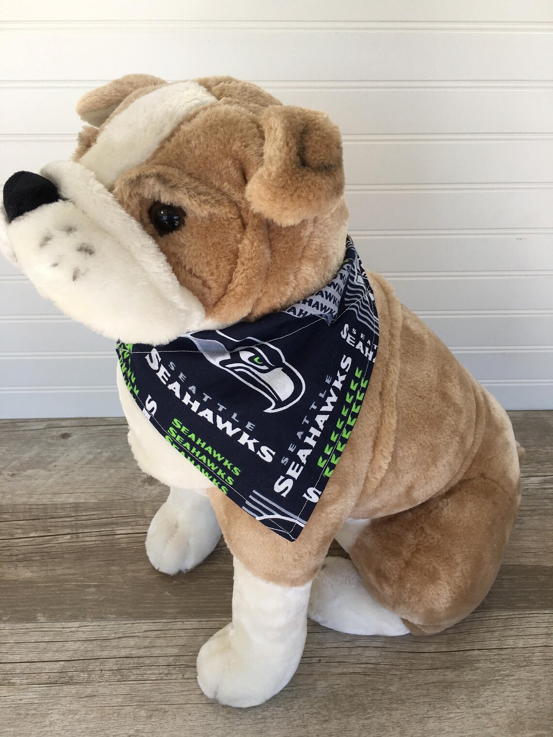 seattle seahawks dog bandana