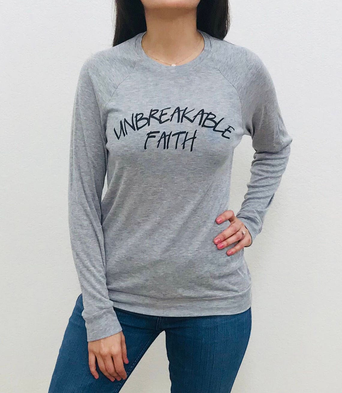 Unbreakable Faith Christian Clothing Women's Clothing Etsy