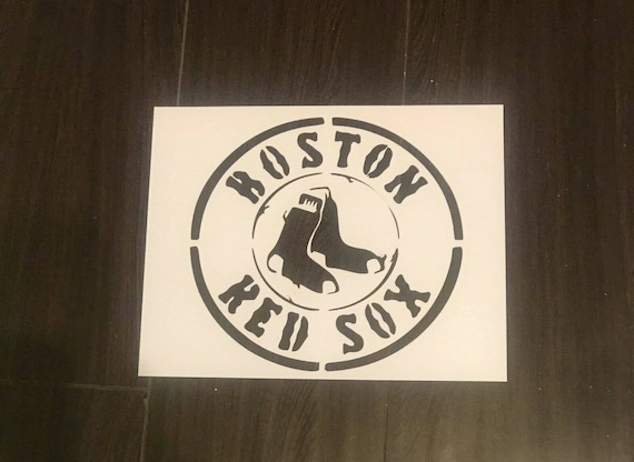 Stencil Size 8x10 Reusable Baseball Boston Red Sox Pick One - Etsy