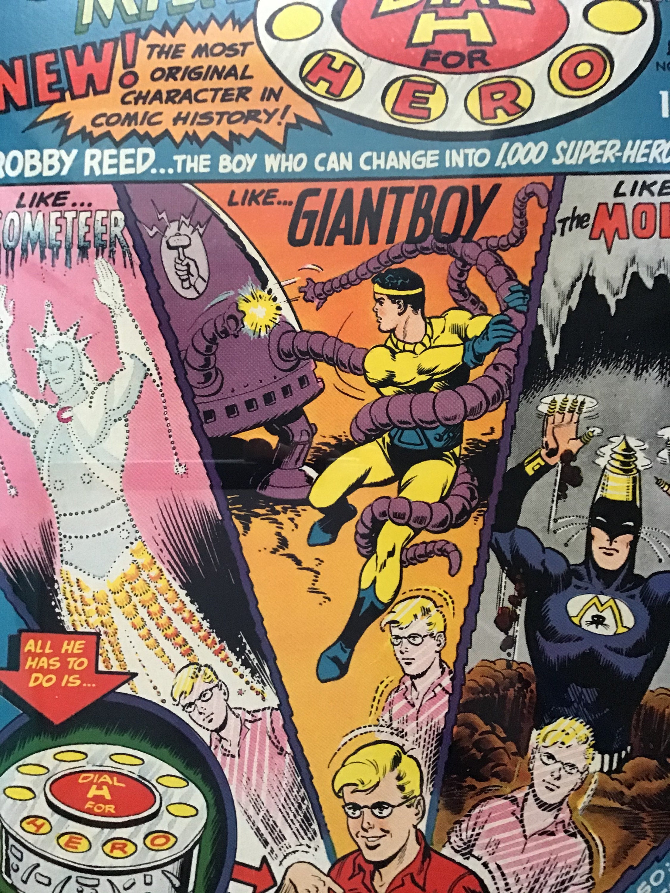 Dial H for Hero first appearance, Robby Reed first appearance, House of