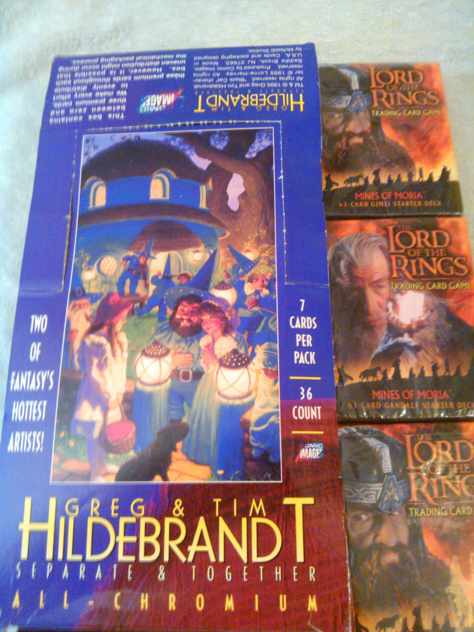 Hildebrandt Cards, LOTR, Fantasy Trading Cards, Gaming Card Decks, Lord