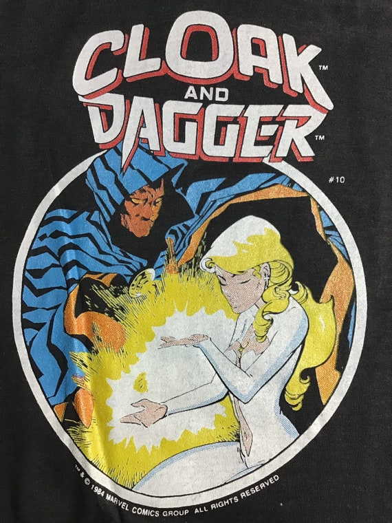 C&D 1984 tee, Cloak and Dagger 1984 vintage tee sh