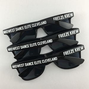 Dance ADULT Personalized Sunglasses, Dance Party Favors, Dance Team Gift, Dance Competition Gift, Dance Coach Gift, Gift for Dancer, Ballet