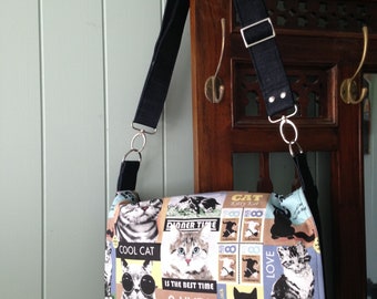 Large messenger bag, adjustable strap