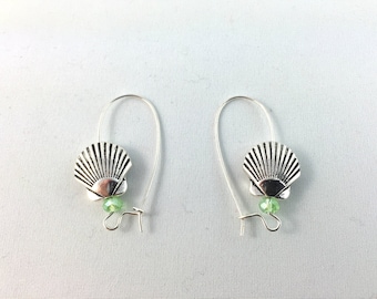Seashell Earrings -Sea Shell Earrings - Seaside Jewelry