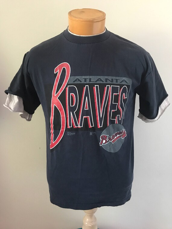 atlanta braves baseball shirt