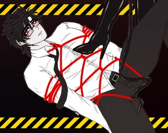 Anime Shibari Etsy