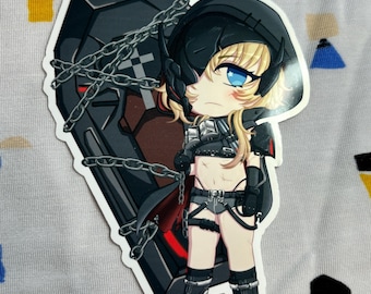 GRAVE 4.5” Stickers - NIKKE: Goddess of Victory