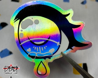 CHARITY DRIVE STICKERS: Prismatic World 2.5" Rainbow Holographic Vinyl Decals/Stickers - 100% Profit Donation to the Visual Snow Initiative!