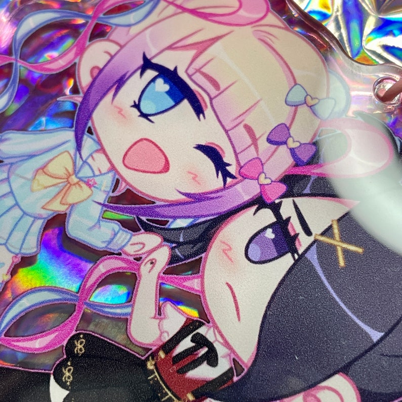 NEEDY GIRL OVERDOSE Needy Streamer Overload 3 Charms Double-Sided Gradient Acrylic image 6