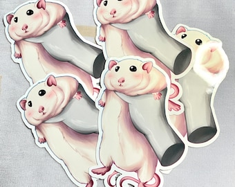 BEHOLD! The Rat 3” Stickers