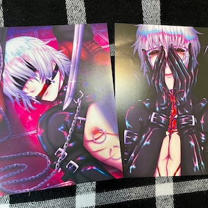 Kau 8.5x11 PRINTS - Sword/Eyes [Togainu No Chi]