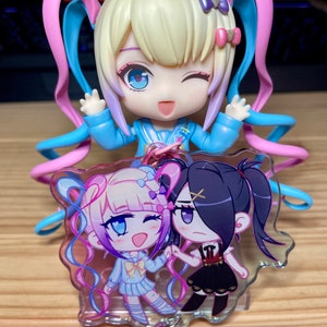 NEEDY GIRL OVERDOSE Needy Streamer Overload 3 Charms Double-Sided Gradient Acrylic image 1