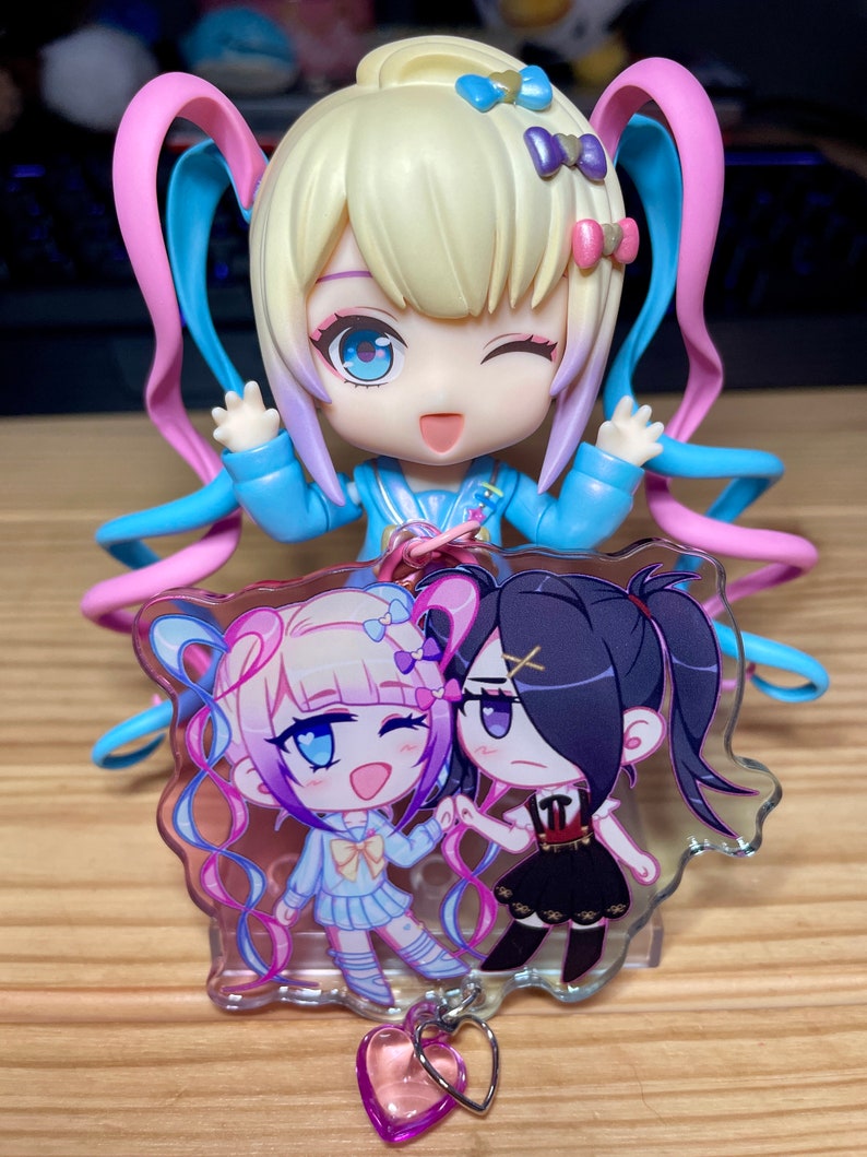 NEEDY GIRL OVERDOSE Needy Streamer Overload 3 Charms Double-Sided Gradient Acrylic image 1