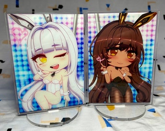 NOIR and BLANC 5" Acrylic Standee [Double Sided] - NIKKE Goddess Of Victory