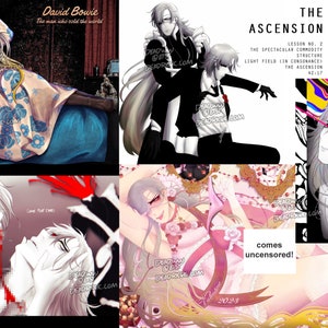 Valentine [OC] 8.5x11 Prints - Picaresque Heart, Come Play Dead [Guro], Album Cover, 2023 Birthday [NSFW]