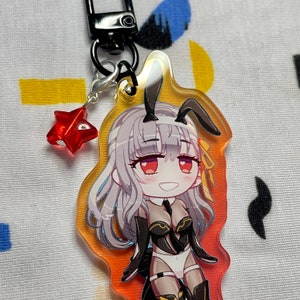 MODERNIA Bunny Costume 3 Charms Double-Sided Gradient Acrylic NIKKE Goddess Of Victory image 3