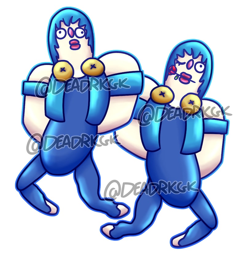 DMMD AOBA CAKE 3 Glitter Charms Double Sided