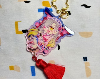 DEADRKGK's First Solo Exhibition "RE:verber/ation" Commemorative 3" Gradient Acrylic Charms With Tassel - Valentine [OC] - Limited Edition