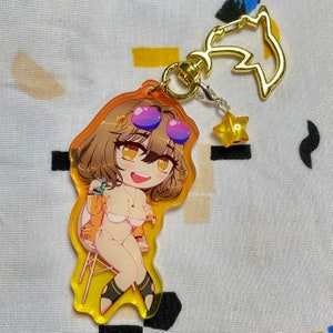 ANIS Sparkling Summer Costume 3&quot; Charms [Double-Sided Gradient Acrylic] - NIKKE Goddess Of Victory