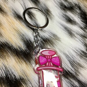 KIRAKIRA SYRINGE Menhera/Yami Kawaii Glitter Charm Double Sided image 5