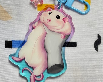 BEHOLD! The Rat 3" Charms [Double-Sided Gradient Acrylic]