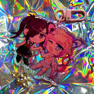NEEDY GIRL OVERDOSE Needy Streamer Overload 3 Charms Double-Sided Gradient Acrylic image 3