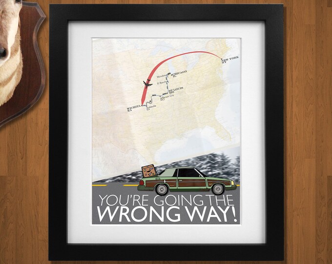 Planes, Trains & Automobiles Movie You're Going the Wrong Way Etsy