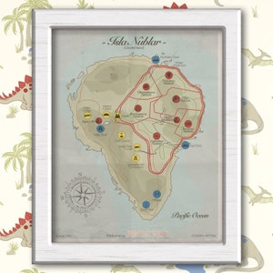 Parque Jurásico - Isla Nublar