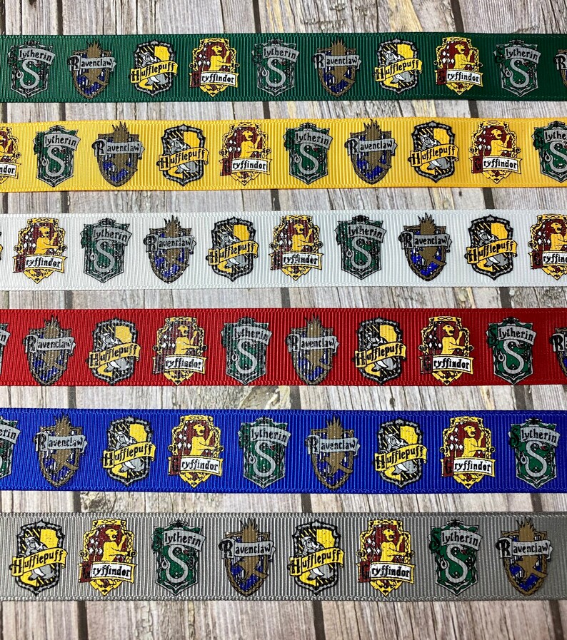 Hondenhalsband met tovenaarslint, 1 inch (verstelbaar rood blauw geel groen grijs witte glitter) afbeelding 5