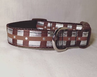 Chewbaca / Darth Vader / Boba Fett Hondenhalsband met Star Wars-thema, verstelbaar folie 1"