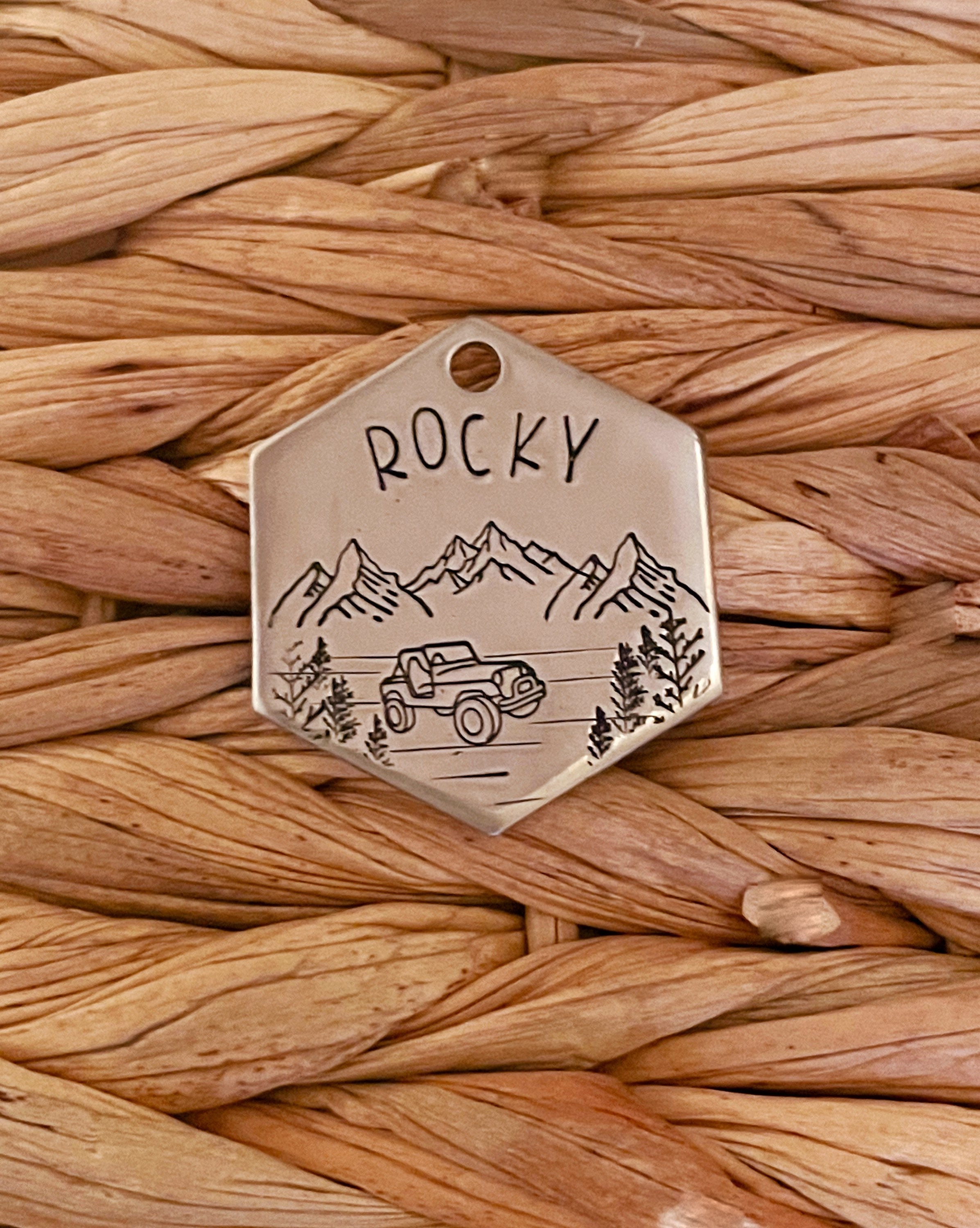 Jeep Dog Tag Etsy