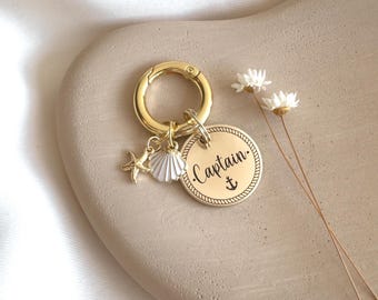Custom Dog Tag — Laser Engraved Pet ID Tag — Nautical Dog Tag — SAIL AWAY