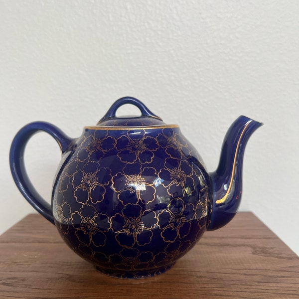 Blue Teapot Etsy