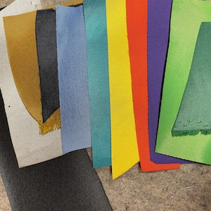 Patch Twill Fabric