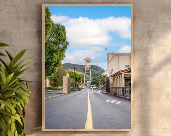 Warner Bros Print | Movie Studios Print, Los Angeles Wall Art Print, California Print Los Angeles Photography, Warner Bros Studios