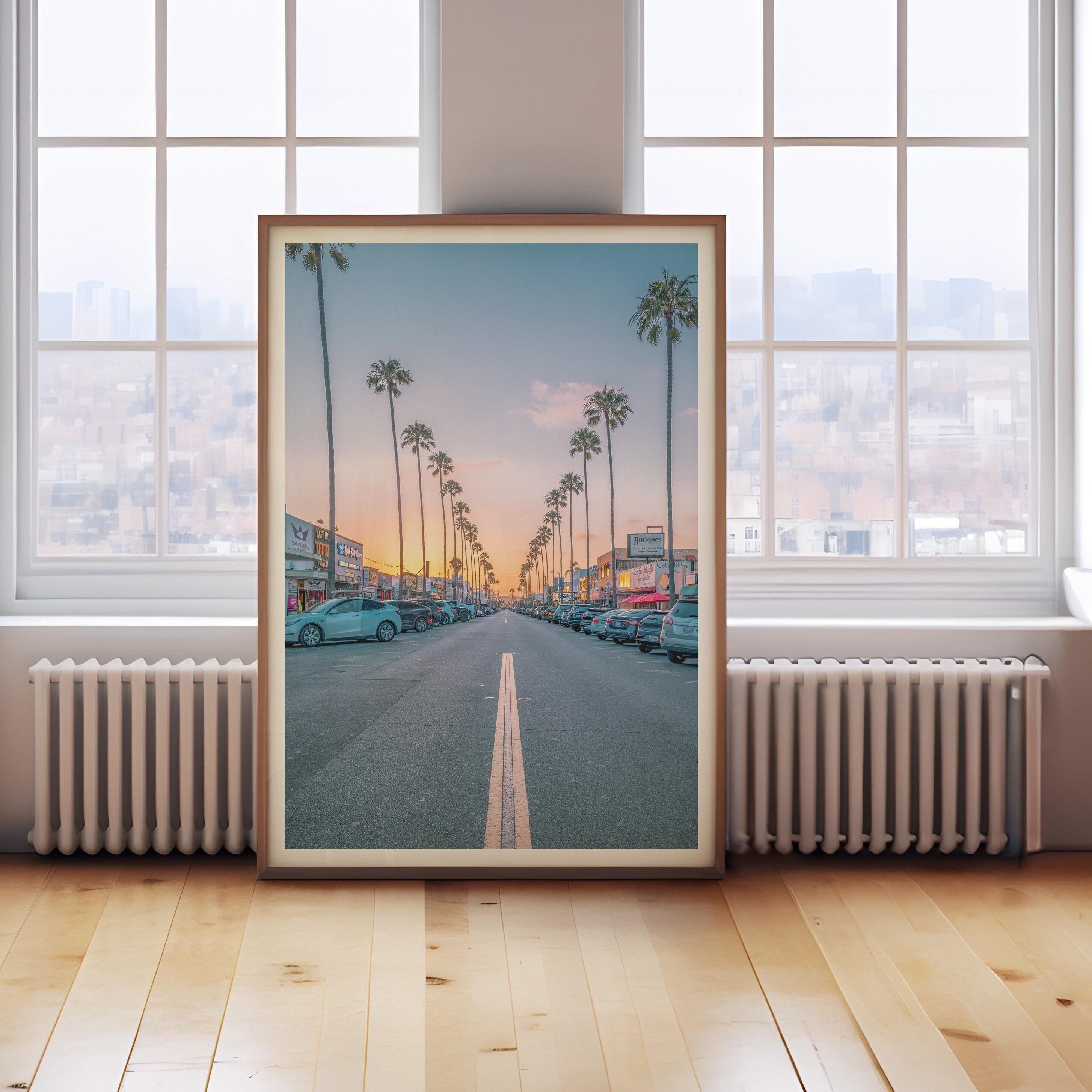 Ocean Beach San Diego Print |  San Diego Prints, San Diego Beach Print, Coastal Boho Decor, Sun Set Art Print, California Sunset Print