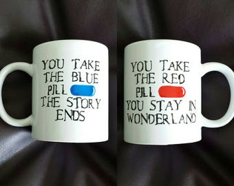 Red Pill Temporary Tattoos 5 Etsy