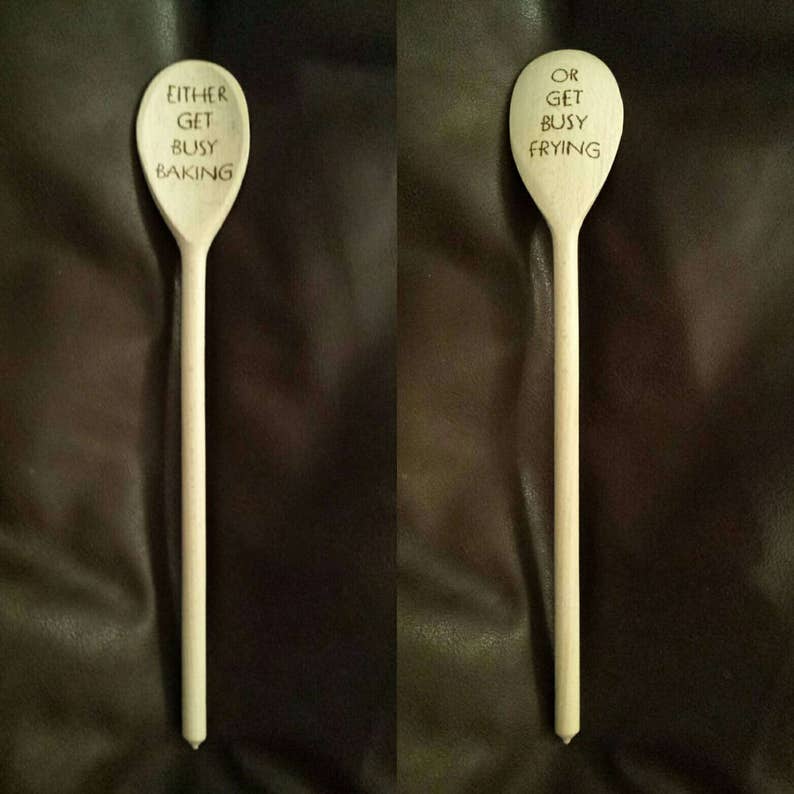 Wooden spoon inspired by The Shawshank Redemption