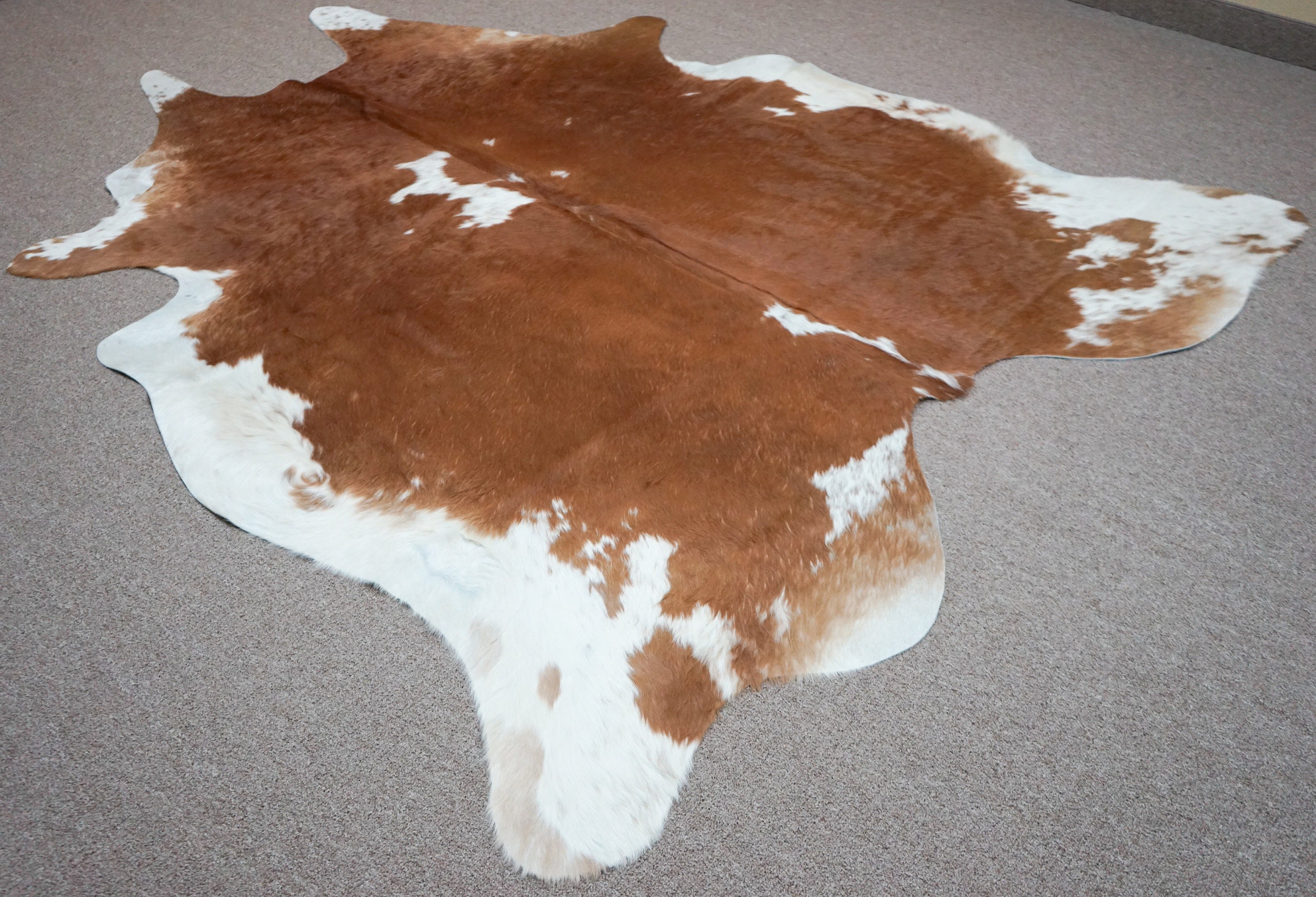 Extra Large Exotic Cowhide rug 7.10 x 6.7ft 3390 Etsy