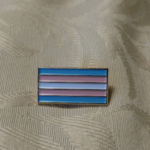 Trans Pride Vlag Emaille Lapel Pin