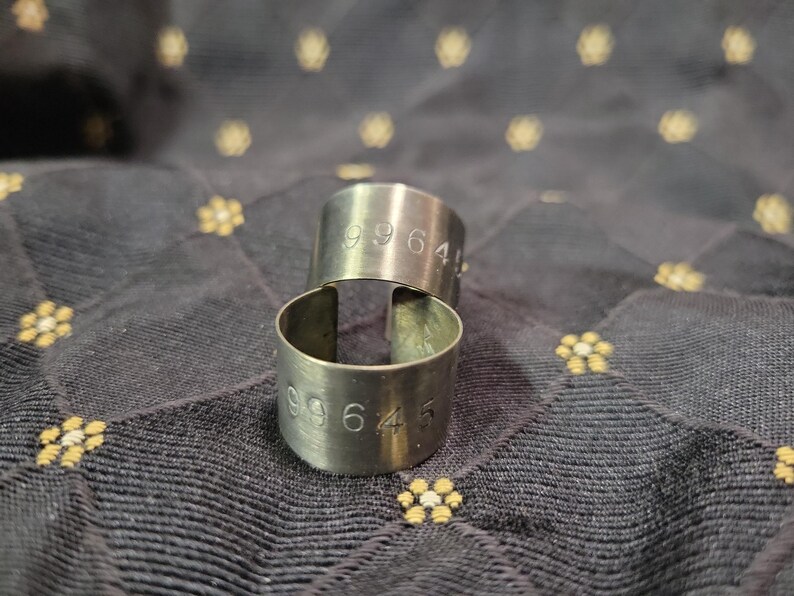 Anillos de código postal ajustables imagen 2