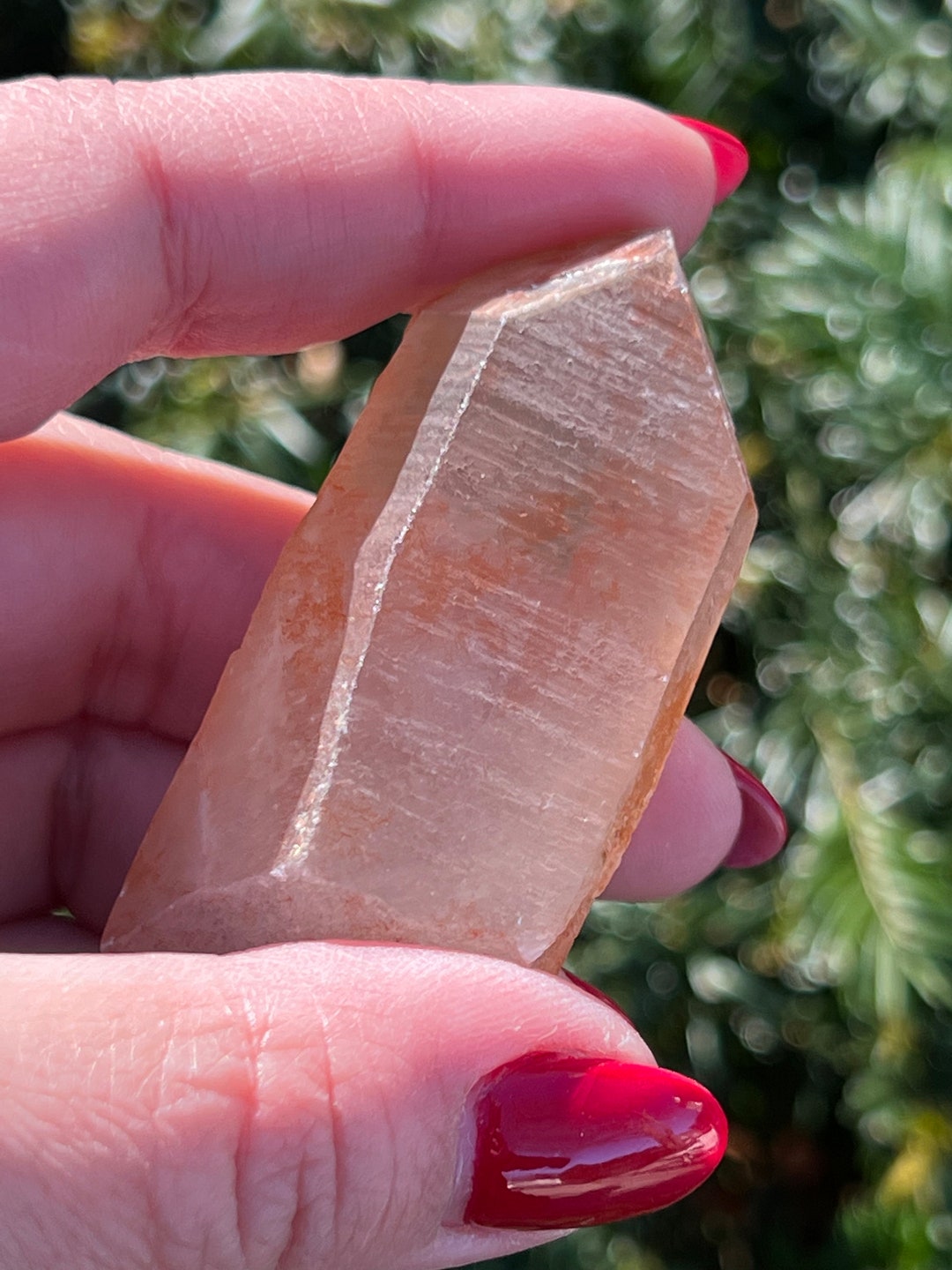 Quartz  Lémurien Tangérine Grade A